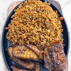 Best Jollof Rice with Chicken in Houston, TX